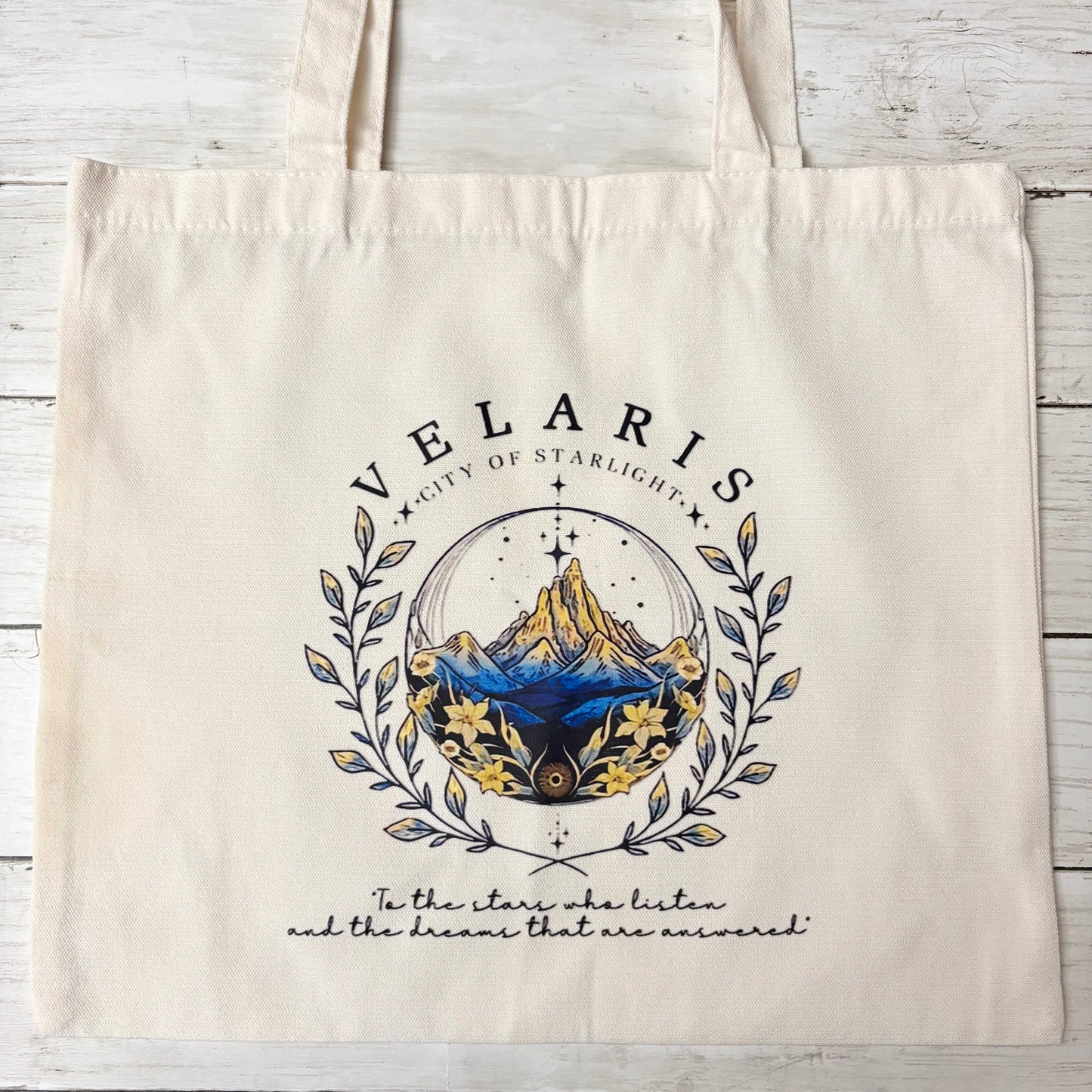 To the Stars Who Listen Tote Bag