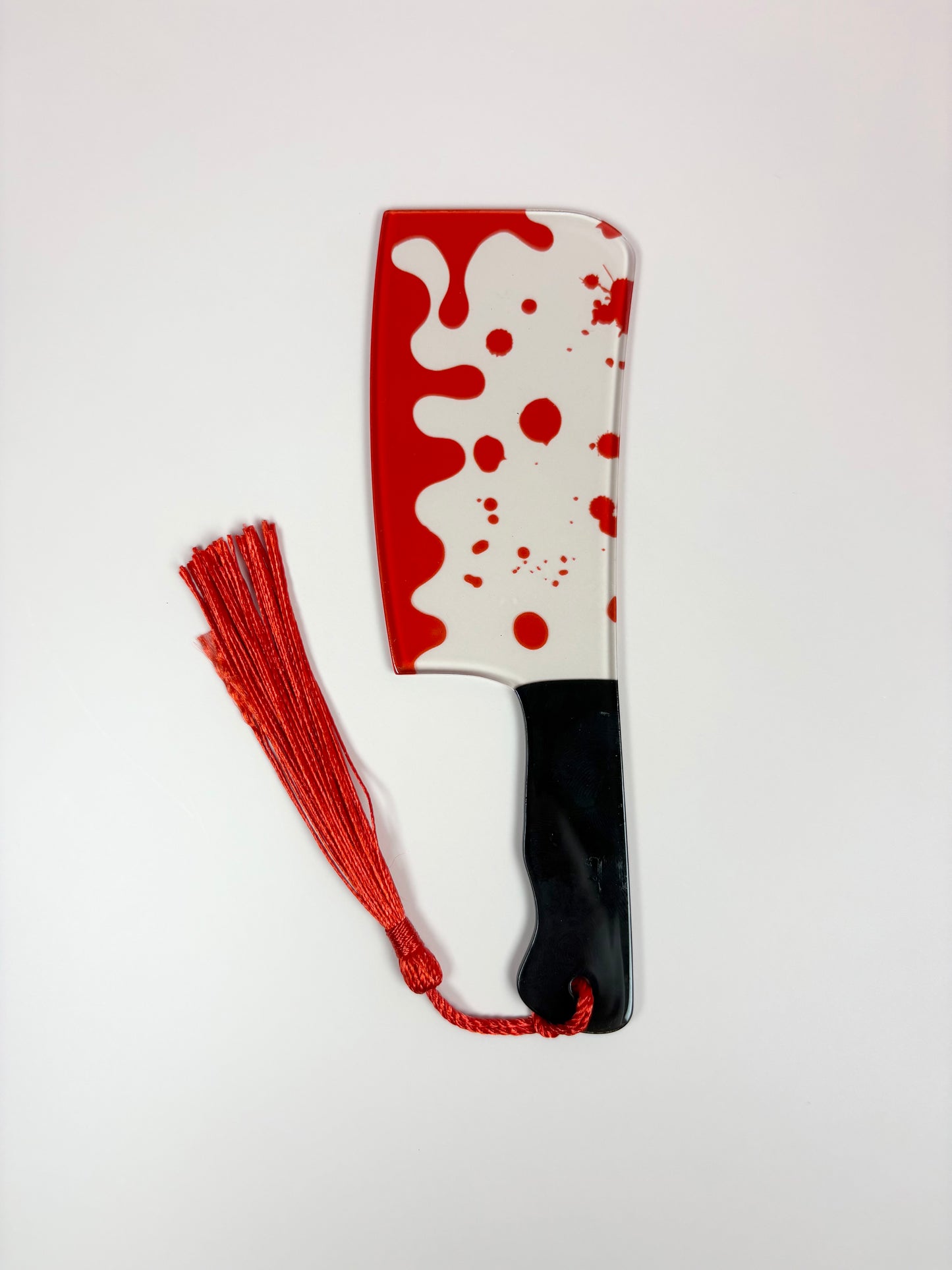 Bloody Axe Acrylic Bookmark with Red Tassel | Little Extras