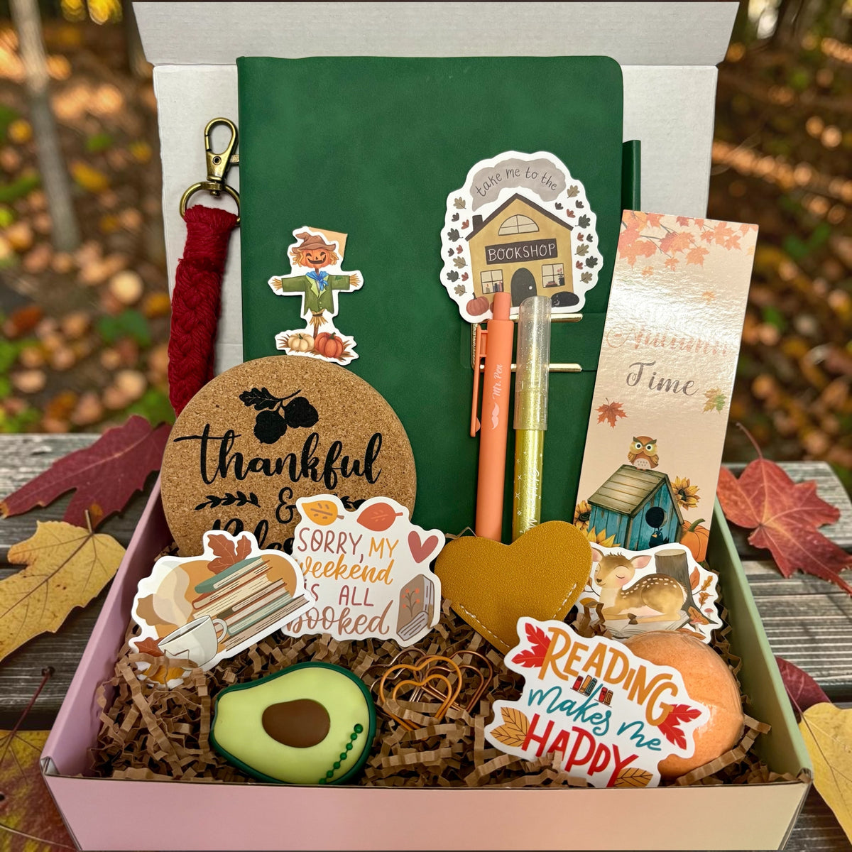 Sweet Autumn Scoops︱Fall Mystery Bundle for Bookworms︱Fun and Festive Items and Premium Picks