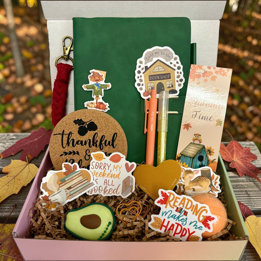 Sweet Autumn Scoops︱Fall Mystery Bundle for Bookworms︱Fun and Festive Items and Premium Picks
